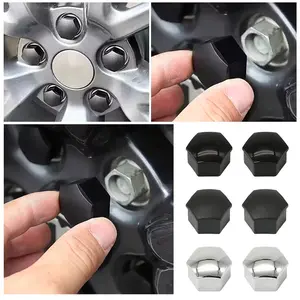 20pcs Tesla Tire Caps, Car Wheel Center Cover, Durable Anti-Drop HUB Cap, Dustproof Scratch Protection, Fits Tesla Models, Exterior Decoration Accessories
