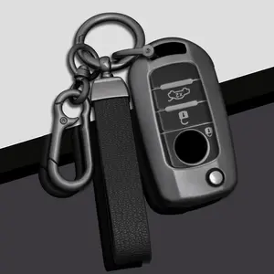 Tpu Car Key Case Cover Fob Holder for Fiat Tipo Toro Freedom 500x Doblo Argo Nuovo Grazie, Durable Remote Shell Keychain Protector