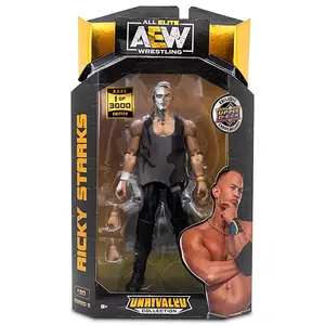 (Rare 1 of 3000) Ricky Starks - AEW Unrivaled 9 Jazwares AEW Toy Wrestling Action Figure