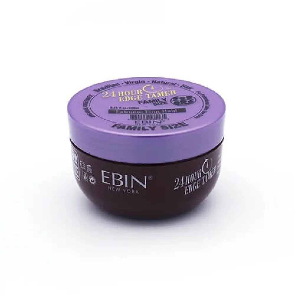 Extreme Firm Hold Edge Tamer Gel with Argan Oil, 24-Hour Nourishing Formula, Non-Oily & No Flaking for 4A-4C Coily & Curly Hair