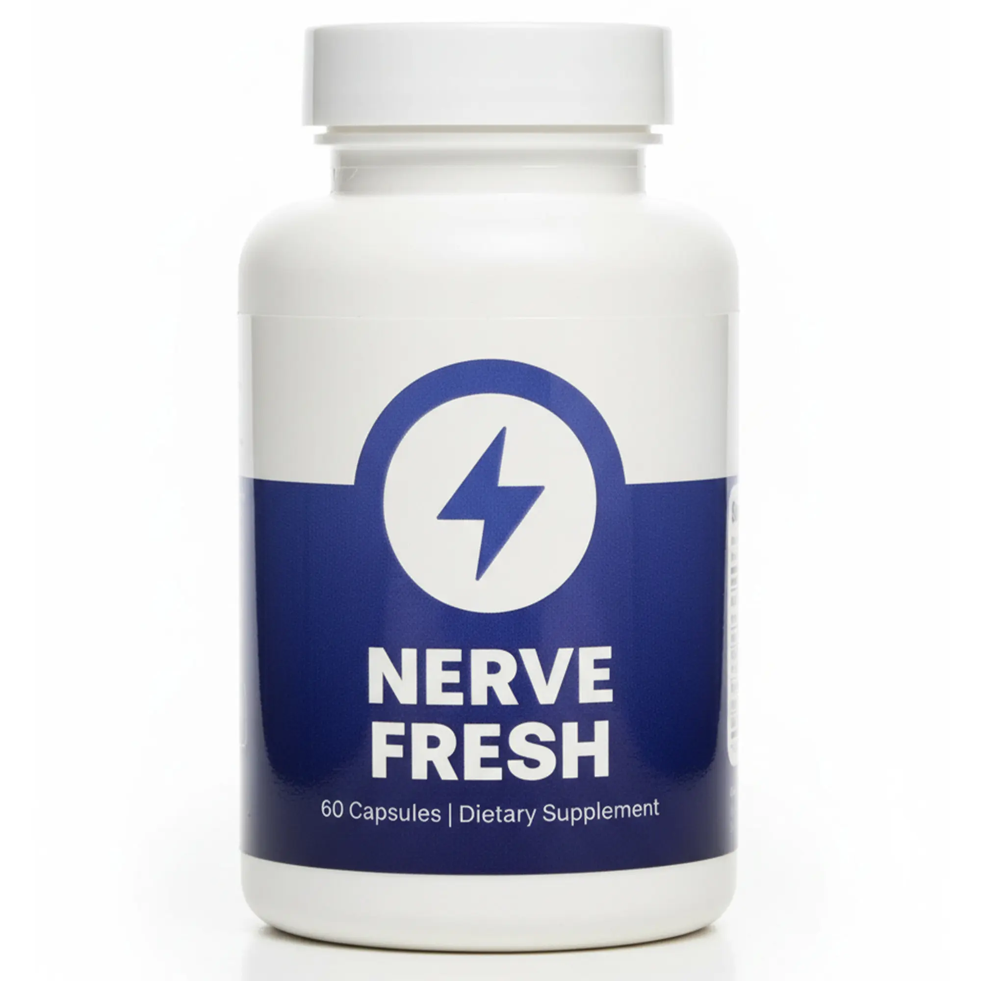 Nerve Fresh - Plant-Based Support for Calm Comfort & Balance with Passionflower & Marshmallow Root 60 Capsules