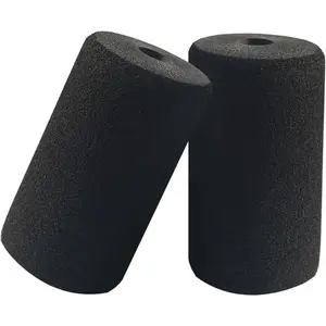 Replacement Foot Foam Pads Rollers, Replacement Foam Pads, Machine Tube Leg Foam Roller Pad And Roller Pad For Leg Extension, Weight Bench, Inversion Table And Gym Exercise Equipment