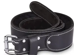 Genuine Leather Padded Tool Belt Working Heavy Duty Belt Size Waist 34” To 52”