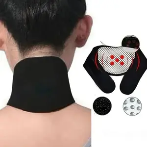 Adjustable Cervical Support Sleeve, Soft Polyester Neck Brace, Breathable & Lightweight, Ideal for Recovery & Training