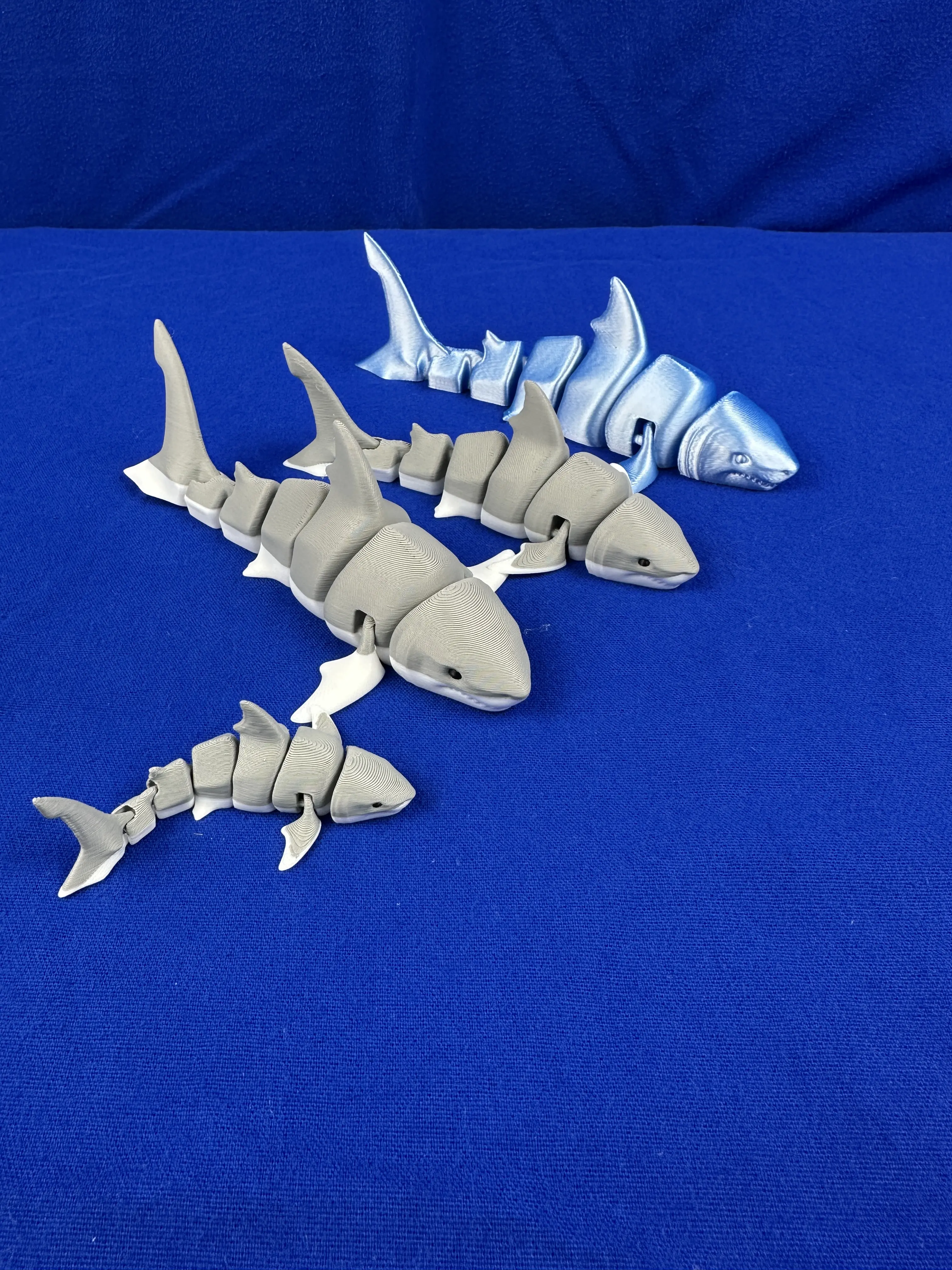 3D Printed Articulating Great White Shark