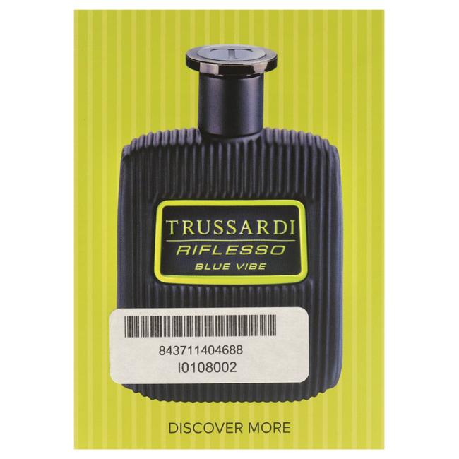 Blue Vibe Liquatouch Sample by Trussardi for Men - 1 Pc Sample