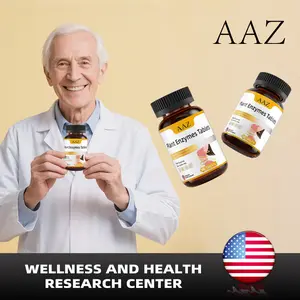 AAZ Plant Enzymes Tablets (50 Tablets) for Immune Support, Gut Health & Vitamins Healthcare Supplement Edible Dietary Fitness