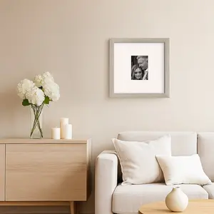 Americanflat Wedding Signature Frame with Mat | Classic Molding