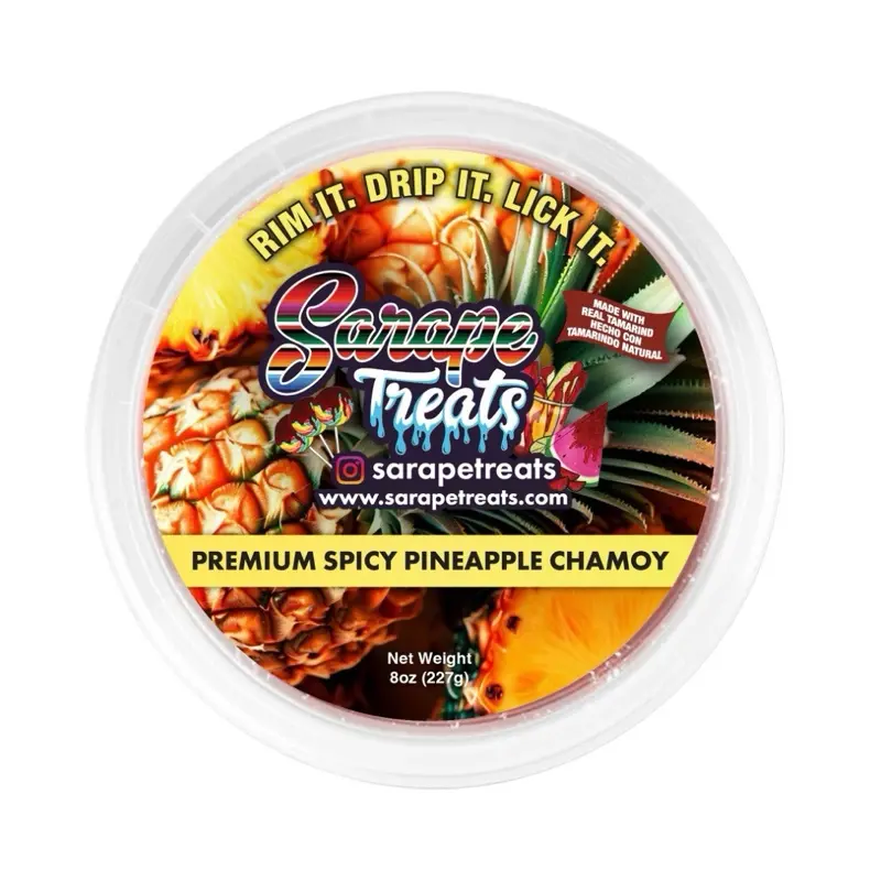 Sarape Treats Piña Chamoy Paste Sweet Bite Tangy