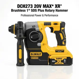 DEWALT DCH273 20V Brushless Rotary Hammer Drill for Concrete Drilling torque multiplier DEWALT DCH273 20V Brushless Rotary Hammer Drill for Concrete Drilling torque multiplier