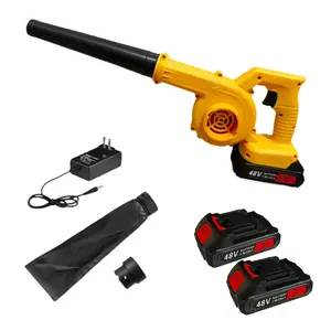 Cordless Leaf Blower With Battery, For Fast Yard Cleanup, And Patio Debris Clearing, 2-in-1 Lightweight Design For Easy Leaf Removal And Garden Cleanup, Lightweight For Quick Deck, Patio, And Sidewalk Cleanup, With Concentrator Nozzle