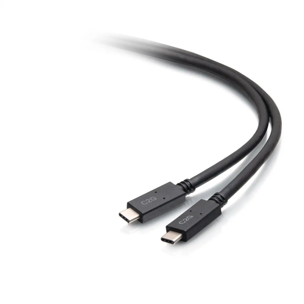 C2G C2G28882 6 ft. USB-C Male to USB-C Male Cable, 20V - 5A - USB 3.2 Gen 1 5Gbps