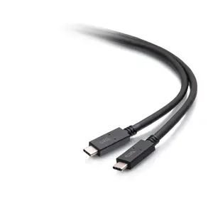 C2G C2G28882 6 ft. USB-C Male to USB-C Male Cable, 20V - 5A - USB 3.2 Gen 1 5Gbps
