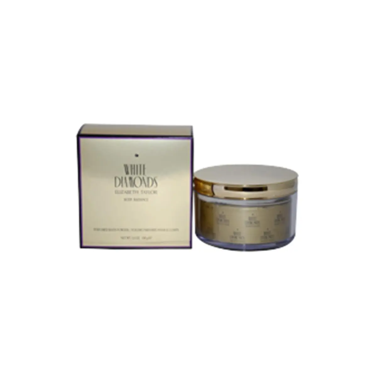 Women's 212 MAIN White Diamonds Gentle Floral Fragrance Body Care - 2.6 oz Lily Rose Amber Perfumed Body Powder, Recommended for Daytime Wear