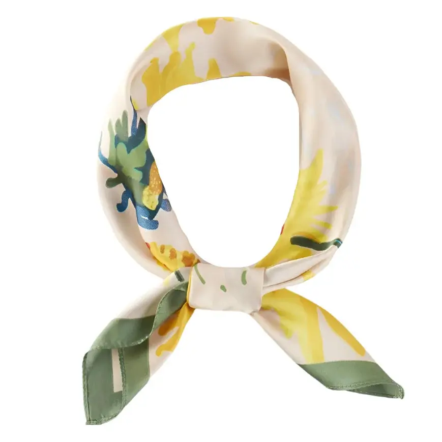 Multi Sunflower Print Scarf
