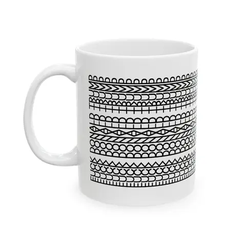 FDT Hidden Meseage Tea Cup, Funny Meme FDT Trending Mug, Father's Day Gift Coffee Cup, Hidden Funny Message Trending Mug