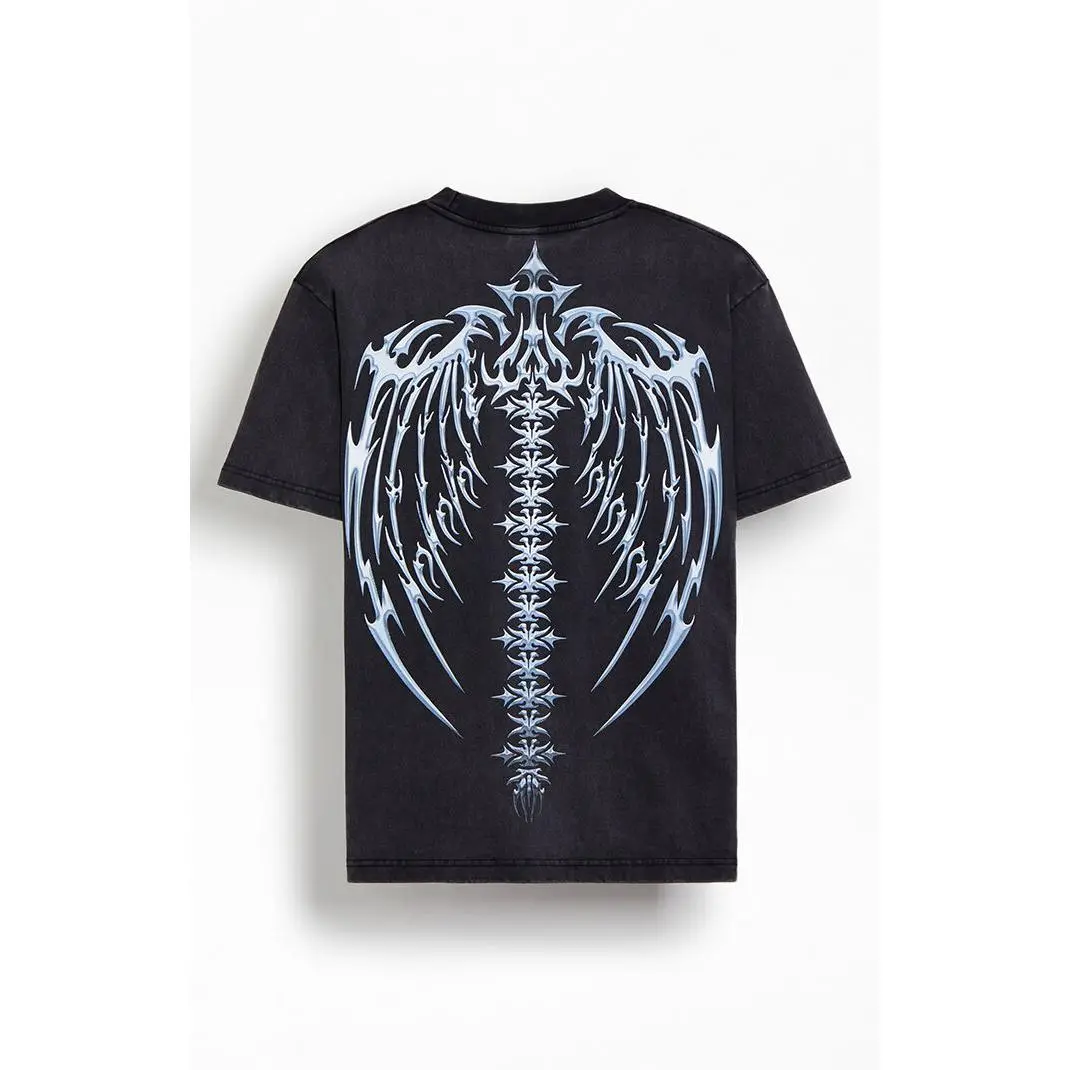 Pacsun Men's Cyber Wing Oversized T-Shirt Pacsun Men's Cyber Wing Oversized T-Shirt