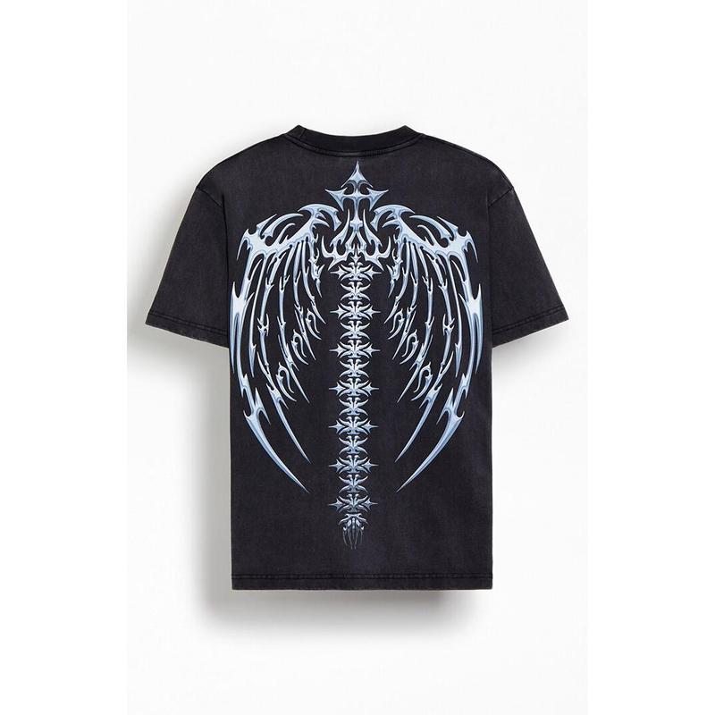 Pacsun Men's Cyber Wing Oversized T-Shirt