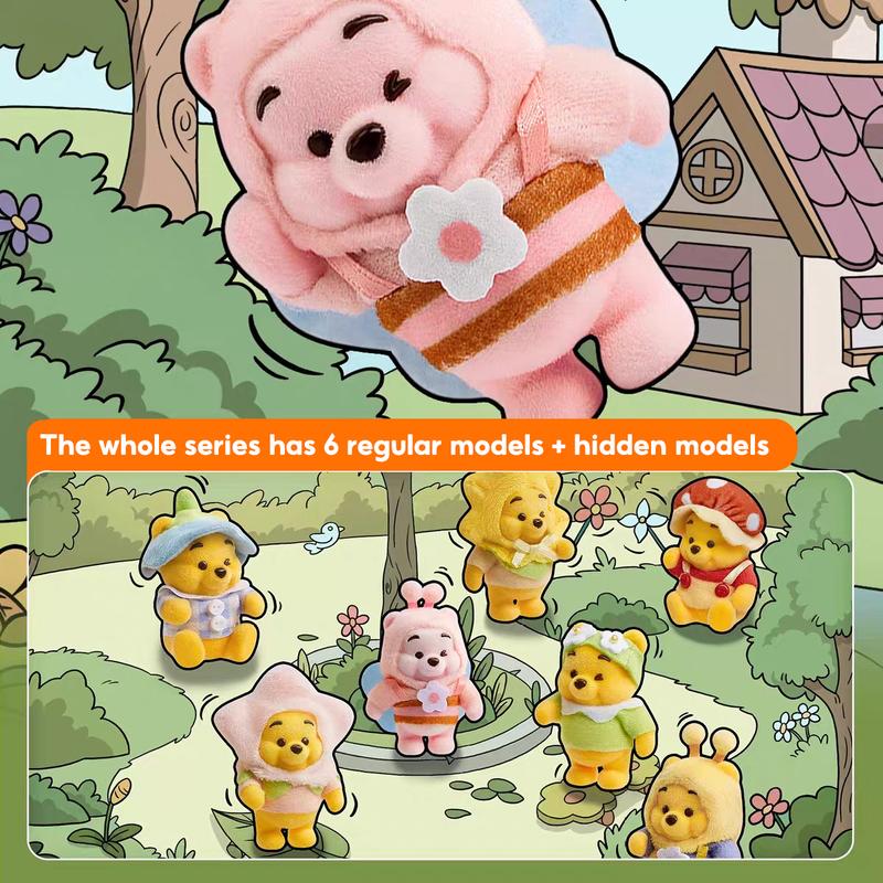 Miniso Disney Winnie the Pooh Heart Garden Series Plush Blind Box - Cute Stuffed Toy: Perfect Girls' Birthday Gift & Plush Collectible