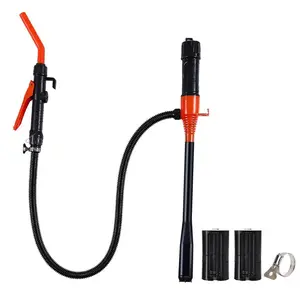Portable Pump, Batteries Required Electric Siphon Pump, Water Transfer Pump, Hand Fuel Pump for Gas, Fuel, Diesel, Water Transfer, Cordless Fuel Pump
