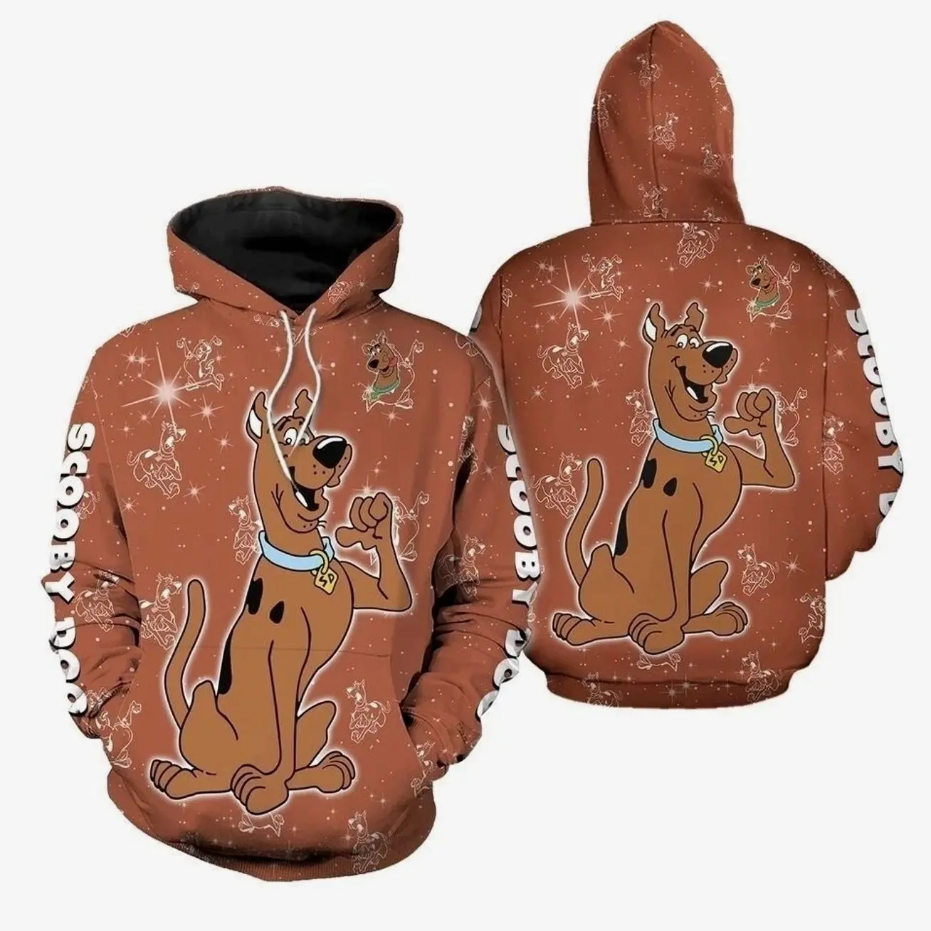 Scooby Doo Christmas 3D Hoodie For Men Women S-5XL
