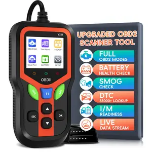 Obd2 Scanner Diagnostic Tool with Battery Tester, Engine Fault Code Reader, Real-Time Data, Cloud Print, Dtc Finder, Freezes Frame, Obdii Protocol