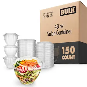 48 oz Salad Container (150 Pack)