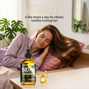 Collagen Vitamin B7 Hair Care Essential Oil, Nourishes Hair, Gentle Hair Care, Softens Hair