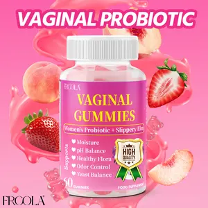 FRCOLA Women's Probiotics Gummies - Prebiotic for Healthy pH Balanceand and Odor