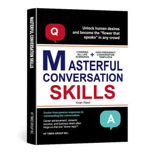 【FY Books】Masterful Conversation Skills — Question & Answer Classics, Social Eloquence Secrets #Summervibes English English Paperback