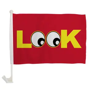 Look Single-Sided Car Flag