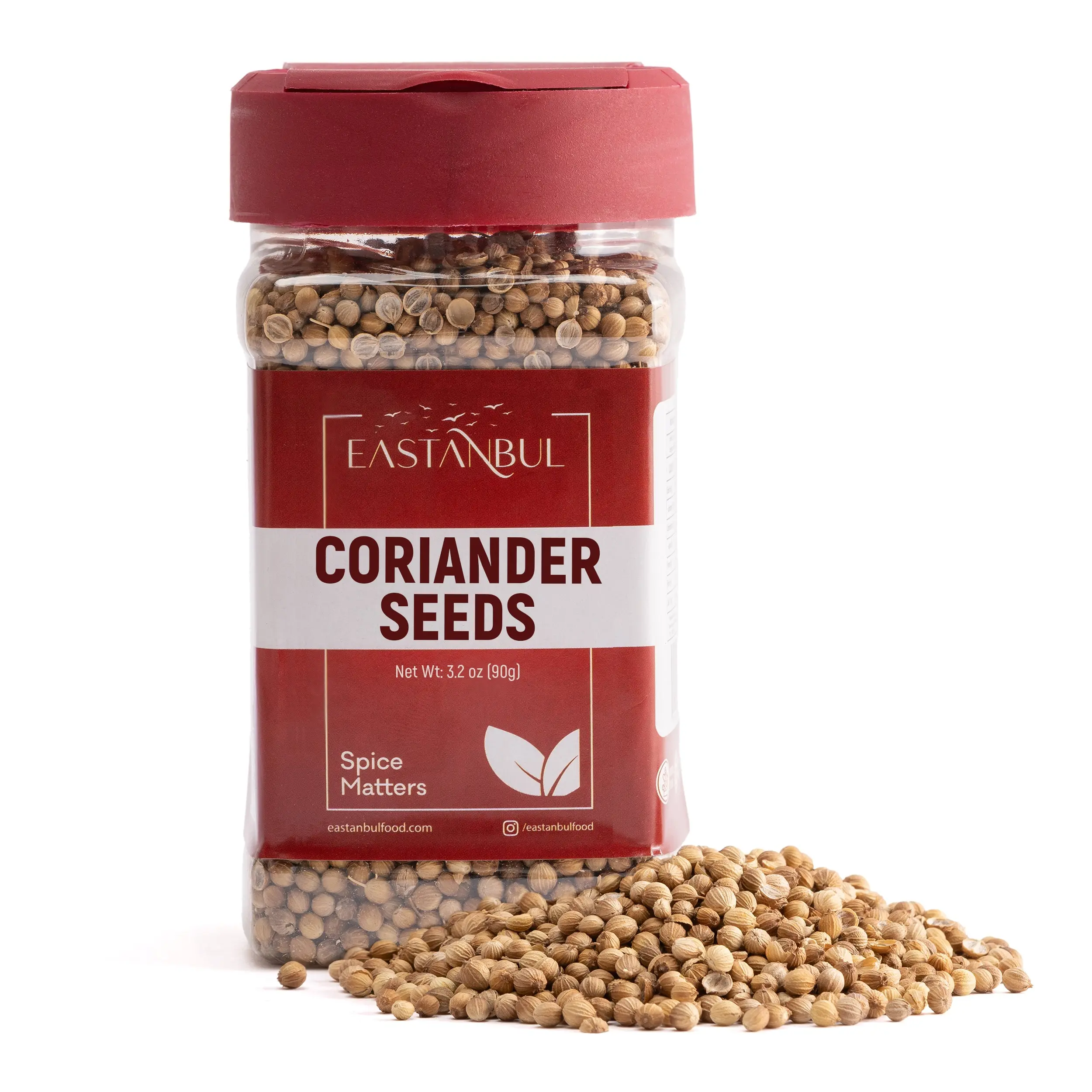 Eastanbul Coriander Seeds Whole, Cilantra, Coriander for Cooking, 3.2oz