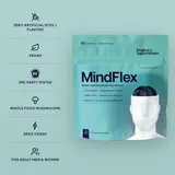 Project Superhuman MindFlex Focus Gummies for Adult Men & Women: MindFlex 6-in-1 Nootropic Brain Support with Alpha GPC, Bacopa Monnieri, Lion's Mane, Huperzine A, B6 + B12, Caffeine Free, No Jitters, No Crash, Vegan, Strawberry, 60 Ct