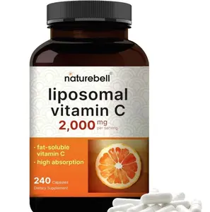 Liposomal Vitamin C 2,000mg Per Serving, 240 Capsules | High Absorption Fat-Soluble Vitamins – Max Strength Antioxidant* Supplement – Non-GMO, Gluten Free