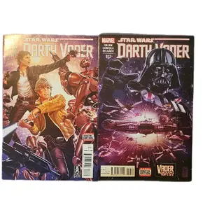 Marvel Star Wars Dath Vader Comic Book 013 and 014 Newstand Near mint Comics Book Hi-Grade Soft Cover lot clamp manga comicbook auction