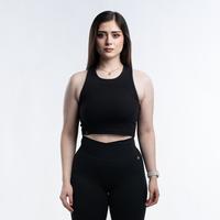 Cropped Black - (1) Single Pk