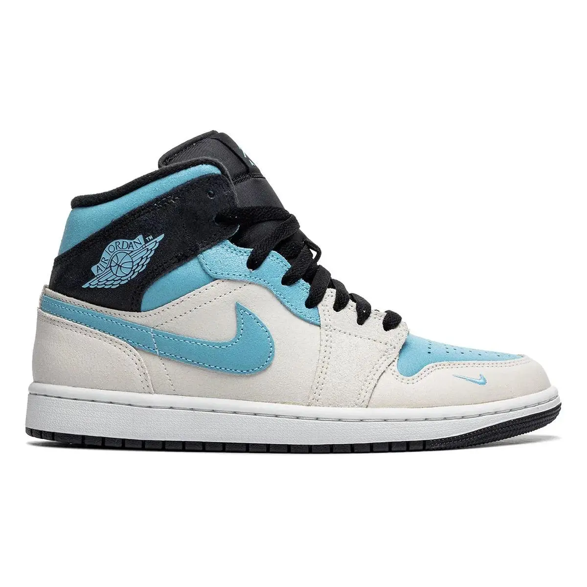 Men's Air Jordan 1 Mid SE "Blue Chill" IM6567-121 Fashion Athletic Sneaker