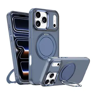 2nd-Generation 360° Rotating Magnetic Phone Case, compatible with iPhone 17 Pro Max, 16 Pro, 15 Plus, 14, 13, 12 Pro Max and Air, shockproof protective cover with durable design, perfect for daily use