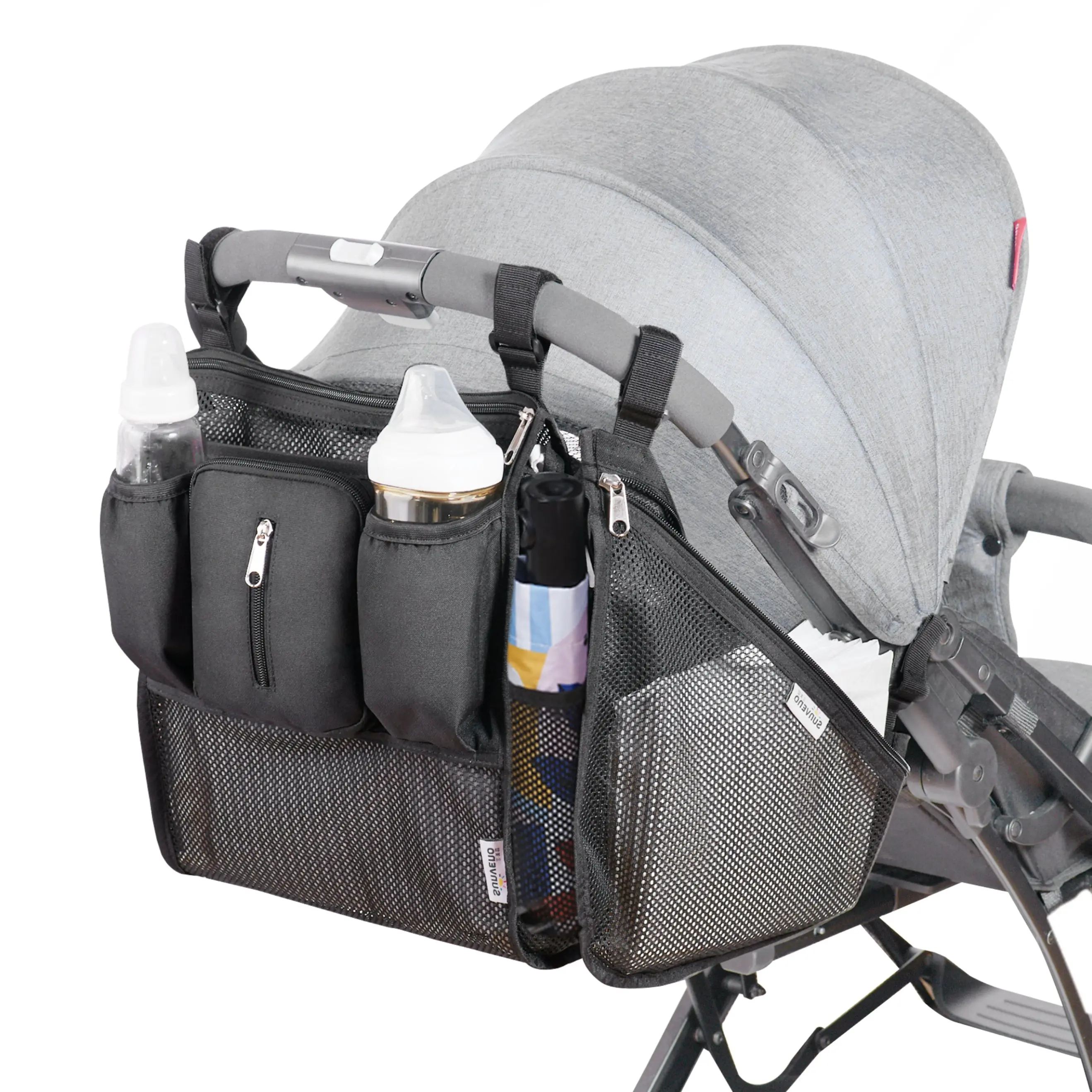 Mesh Stroller Organizer 2 Piece Set Mesh Stroller Organizer 2 Piece Set
