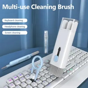 7-In-1 Keyboard Cleaning Kits Airpods Cleaner Headset Cleaner Pen Laptop Screen Cleaning Bluetooth Earphones Cleaning Kit Does not apply