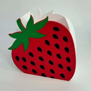Strawberry Foaming Soap Holder 3D Printed Bathroom Kitchen Decor Home