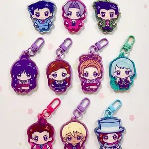 AA Lawyer Game Chibi Gummy Glitter Charms Keychains