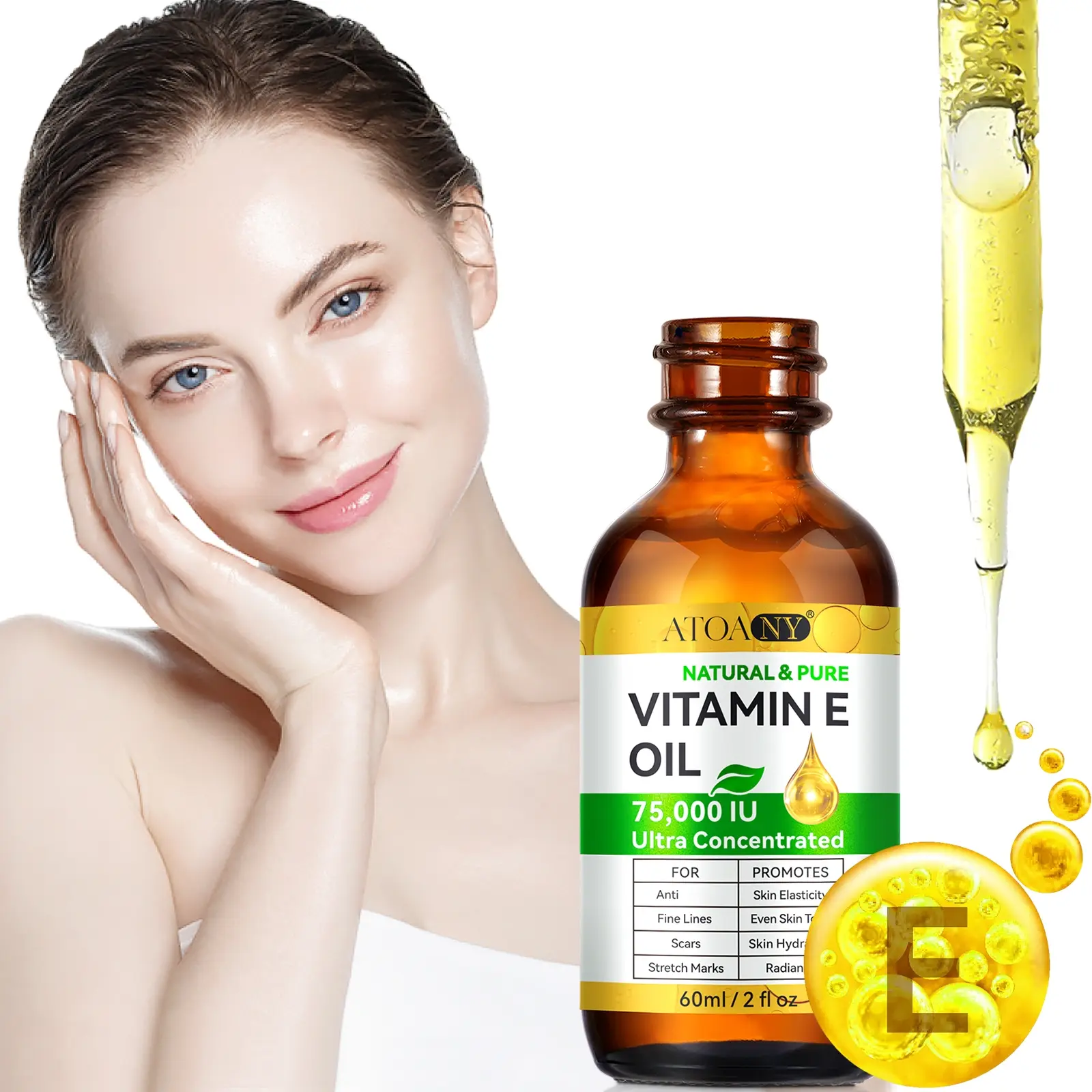 liquid vitamin e for skin Ultra Pure Vitamin E Oil main image 1