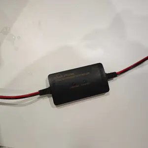 SOLPERK 8A 12V Solar Charge Controller with LED Display, IP67 Waterproof PWM Intelligent Solar Panel Battery Regulator for Gel AGM Lead-Acid Lithium LiFePO4 Battery, Used in RV Boat Car