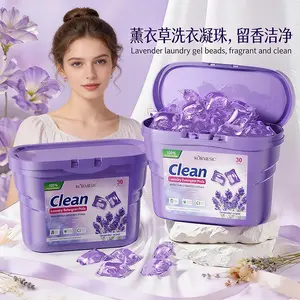 Lavender Scented Laundry Detergent Pods - Long-Lasting Fragrance