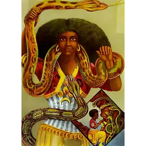 Ayida-Weddo Art Canvas Poster