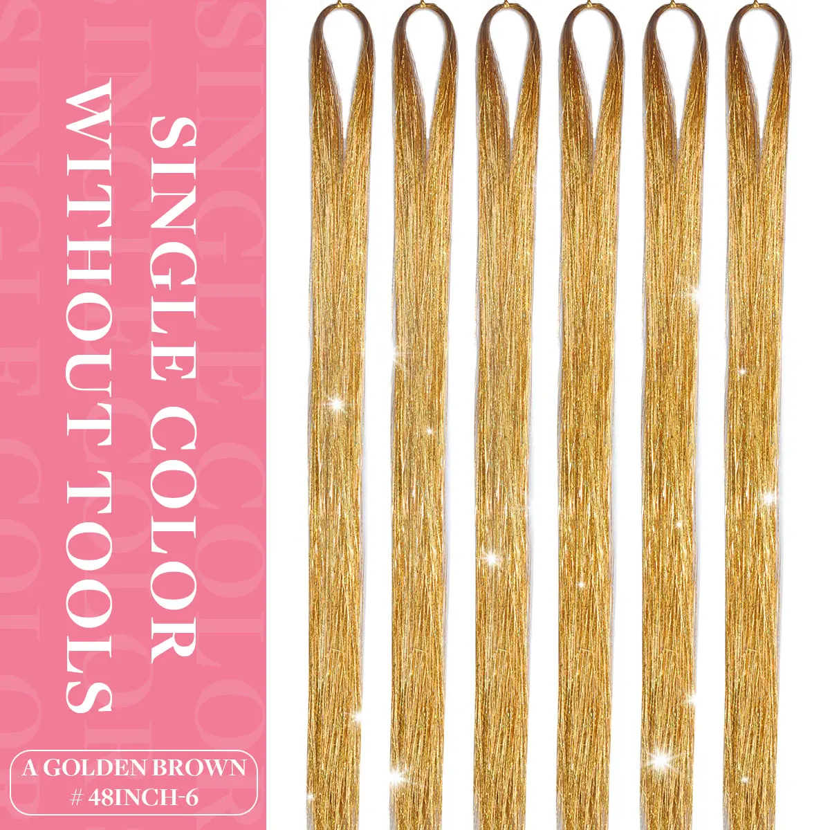 Only Tinsel Witout Tools- Champagne