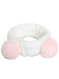 Teddy Bear Headband Spa Bath Shower Makeup Wash Face Cosmetic Hair Band
