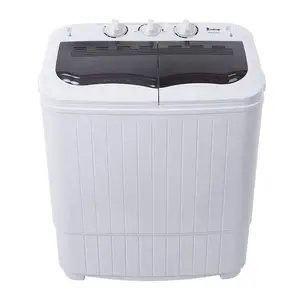 【Summervibes】Ubesgoo Portable Washing Machine 14.3 Lbs, Compact Mini Washer Machine & Dryer Combo, Small Twin Tub Washer with Spin Cycle for College Rooms, Apartments, Dorms, RV' s