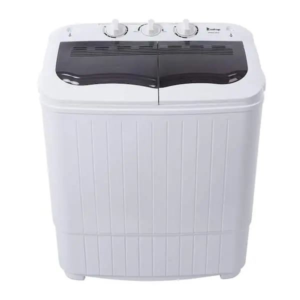 【Summervibes】Ubesgoo Portable Washing Machine 14.3 Lbs, Compact Mini Washer Machine & Dryer Combo, Small Twin Tub Washer with Spin Cycle for College Rooms, Apartments, Dorms, RV' s